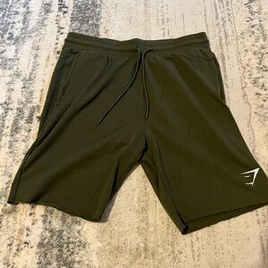 Gymshark Olive Athletic Shorts
